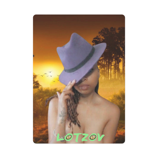 Hat In The Nude (Love The Blackness) | Poker Cards