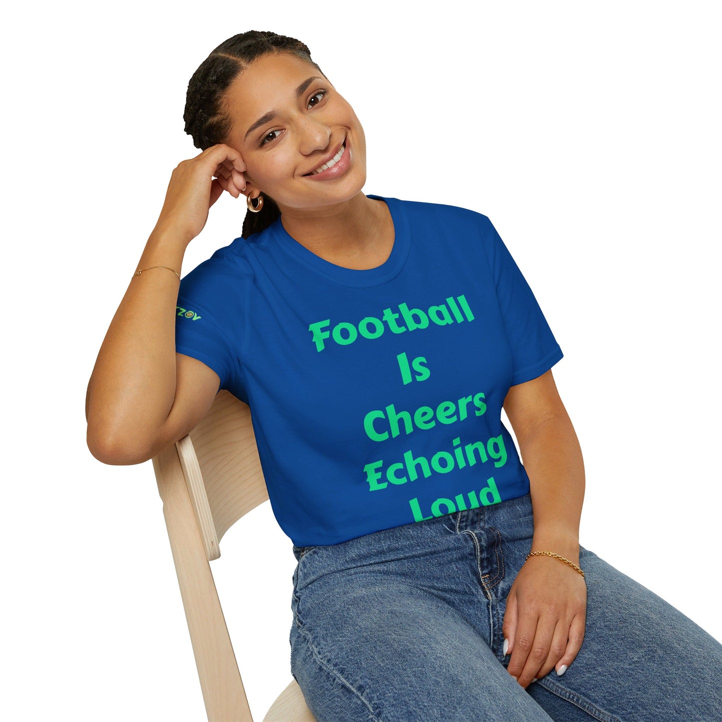 Football is cheers echoing loud | Men's T-Shirt