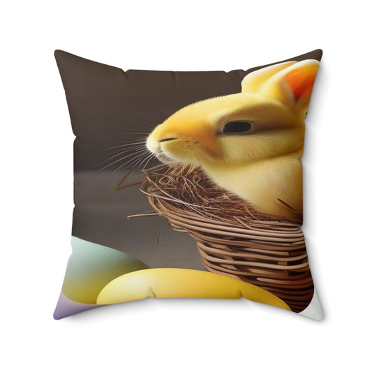 Basket Bunnies & Egg Delight | Pillow