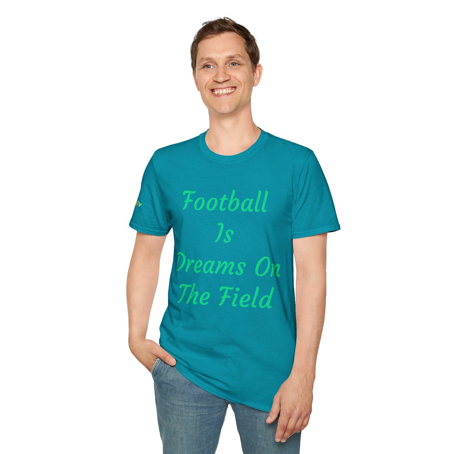 Football is dreams on the field | Men's T-Shirt