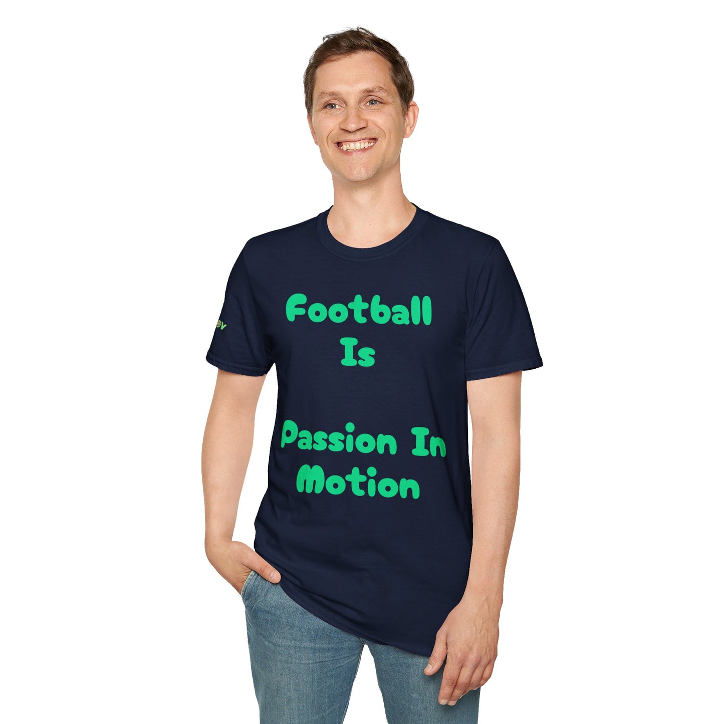 Football is passion in motion | Men's T-Shirt