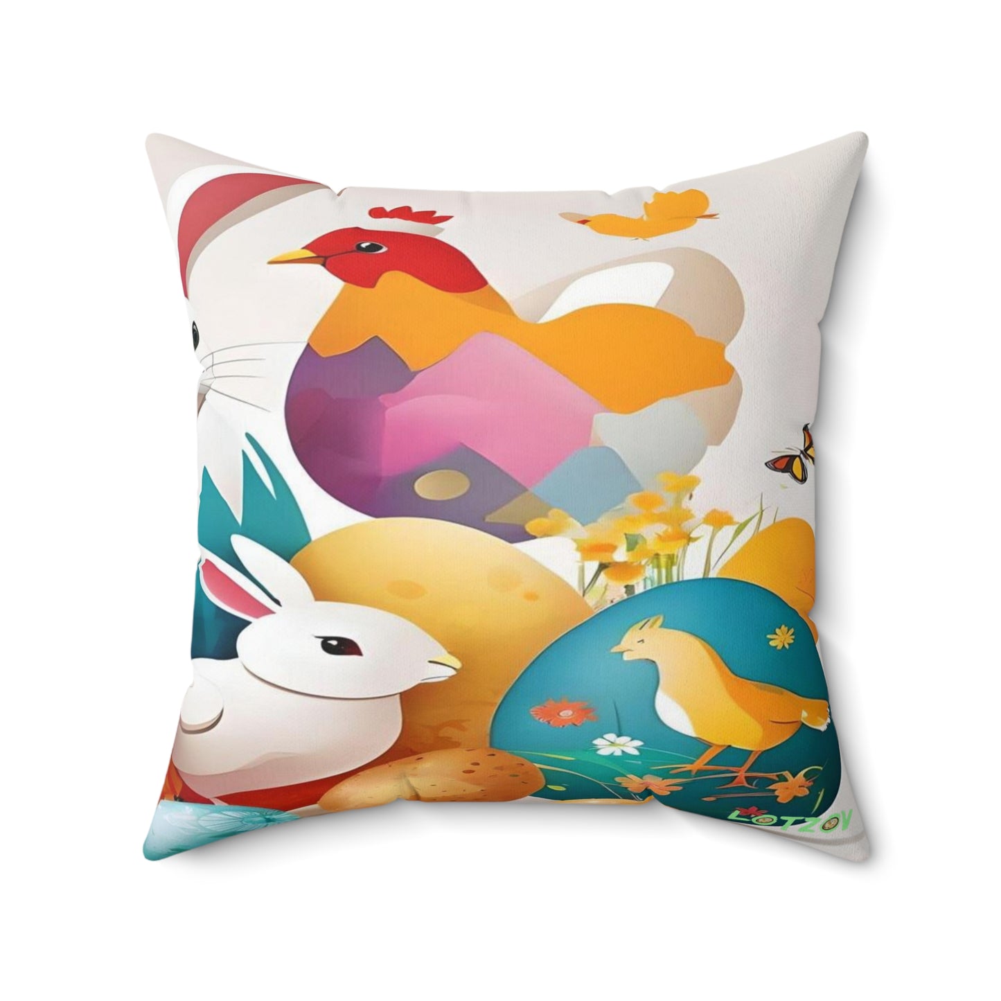 Rabbit Hatch Chick Eggs | Pillow