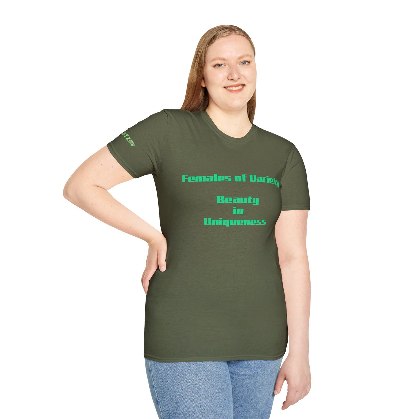 Females of Variety: Beauty in Uniqueness | T-Shirt