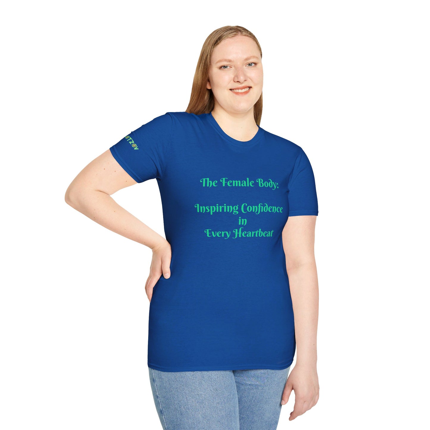 The Female Body: Inspiring Confidence in Every Heartbeat | T-Shirt