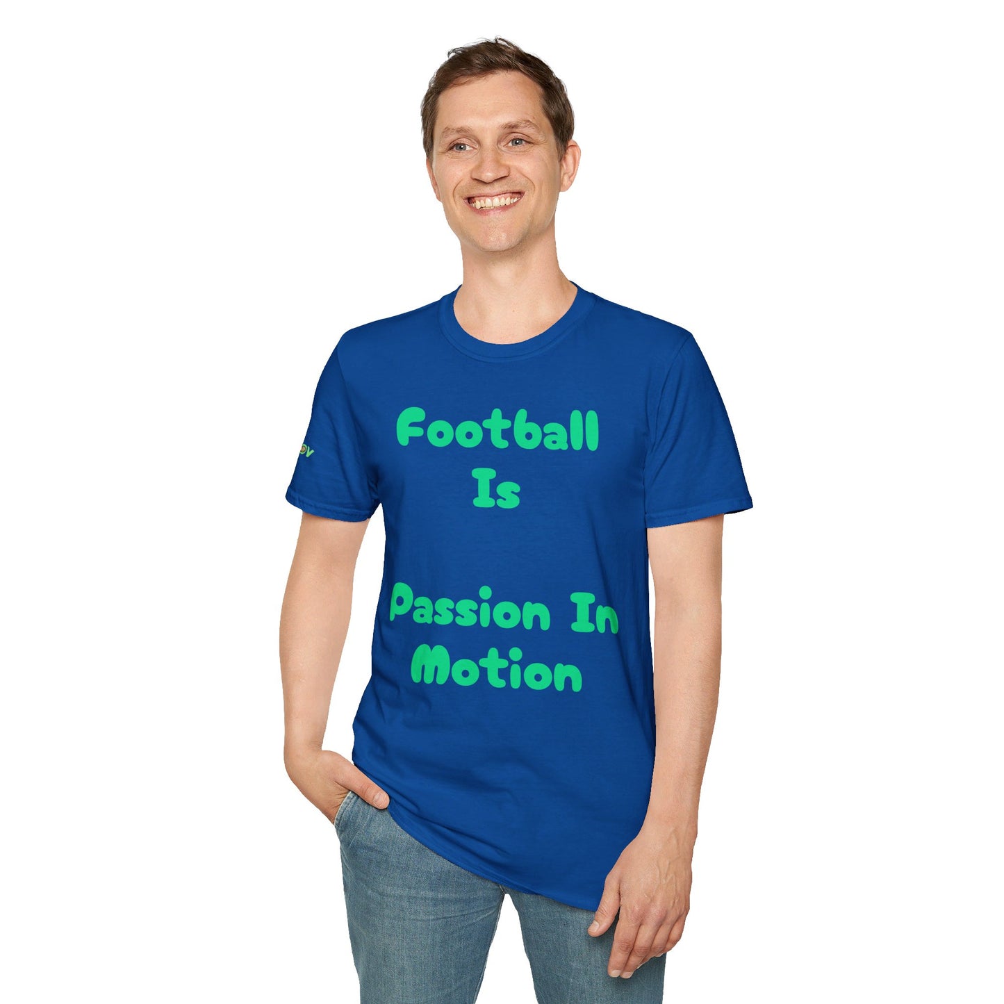 Football is passion in motion | Men's T-Shirt