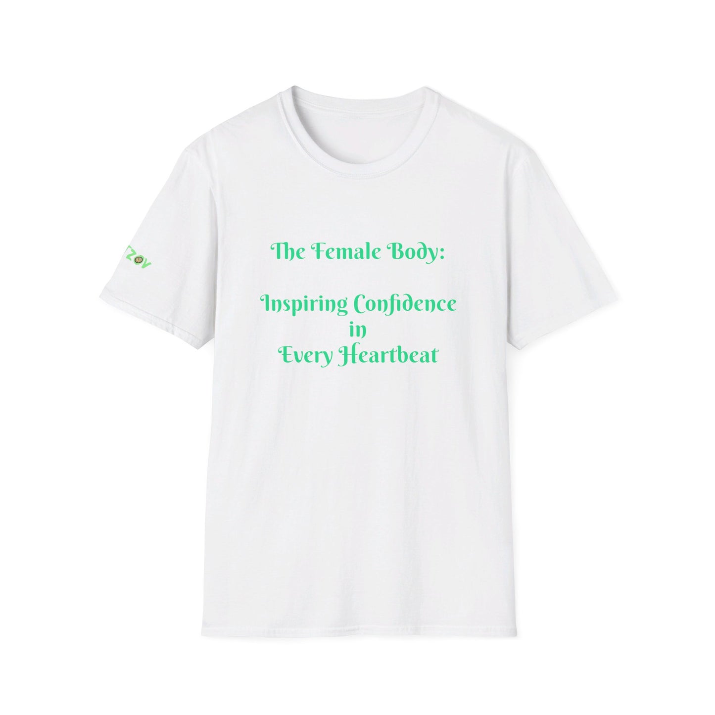 The Female Body: Inspiring Confidence in Every Heartbeat | T-Shirt