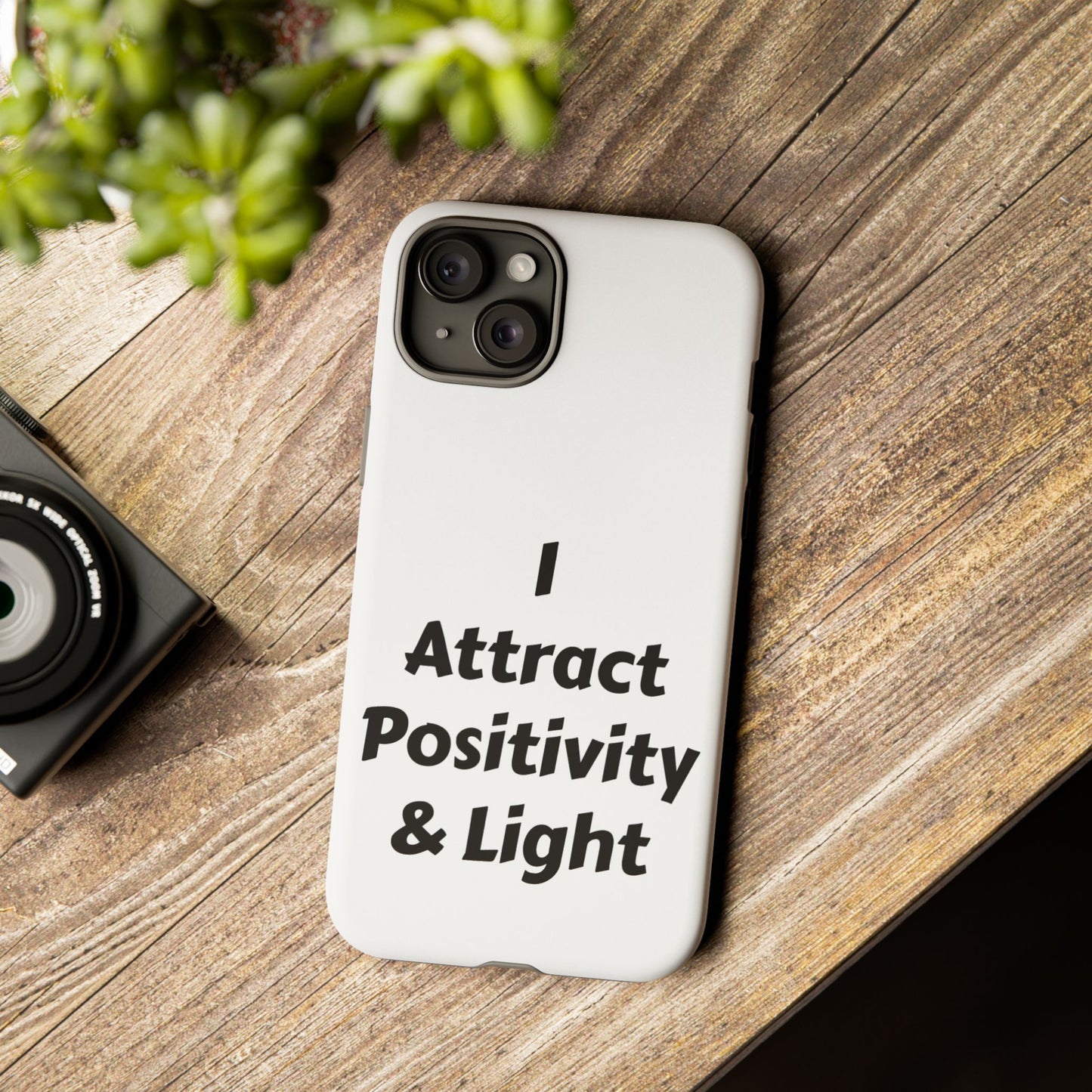 I Attract Positivity and Light | Tough Cases