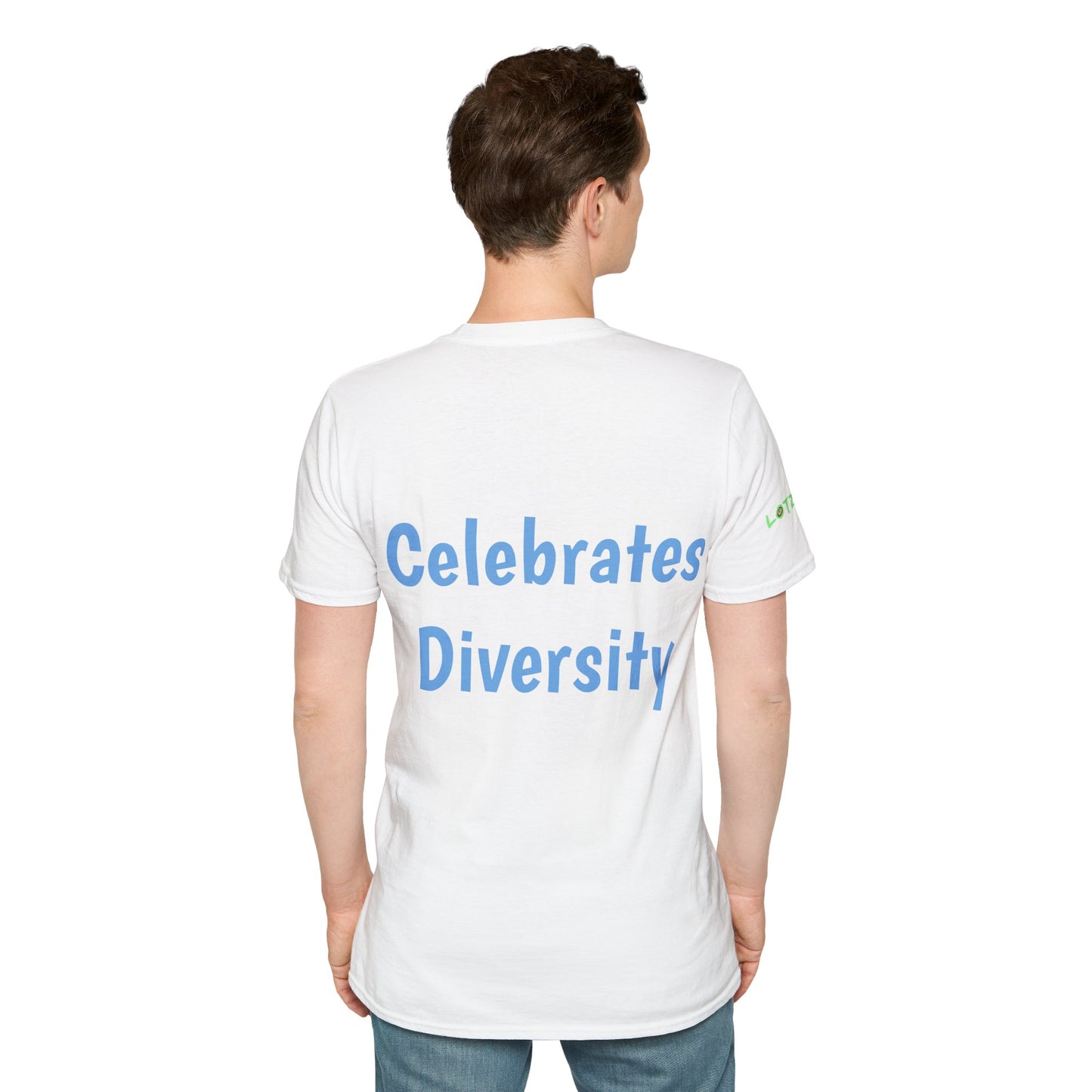 I am a Man who Celebrates Diversity | Men's T-Shirt