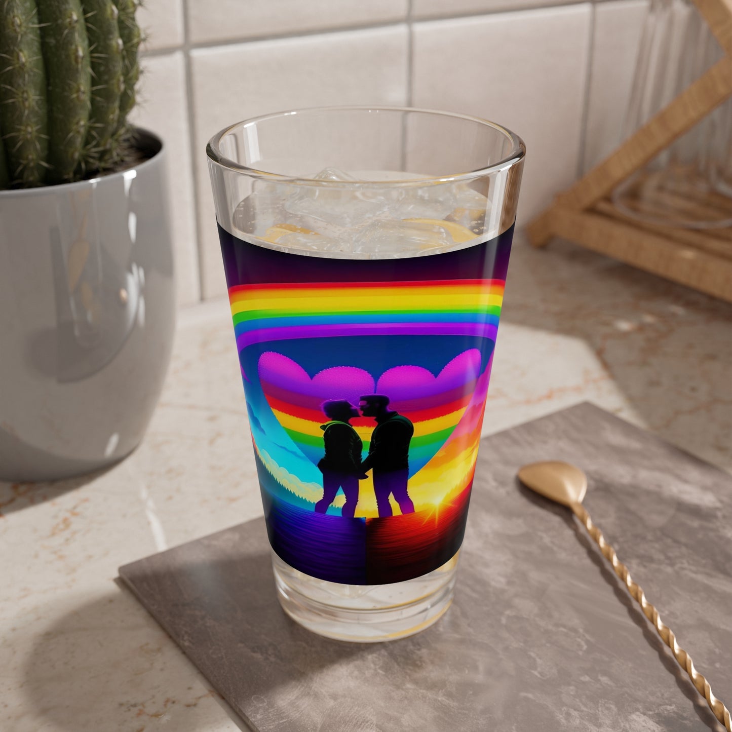 Rainbow Love | Glass