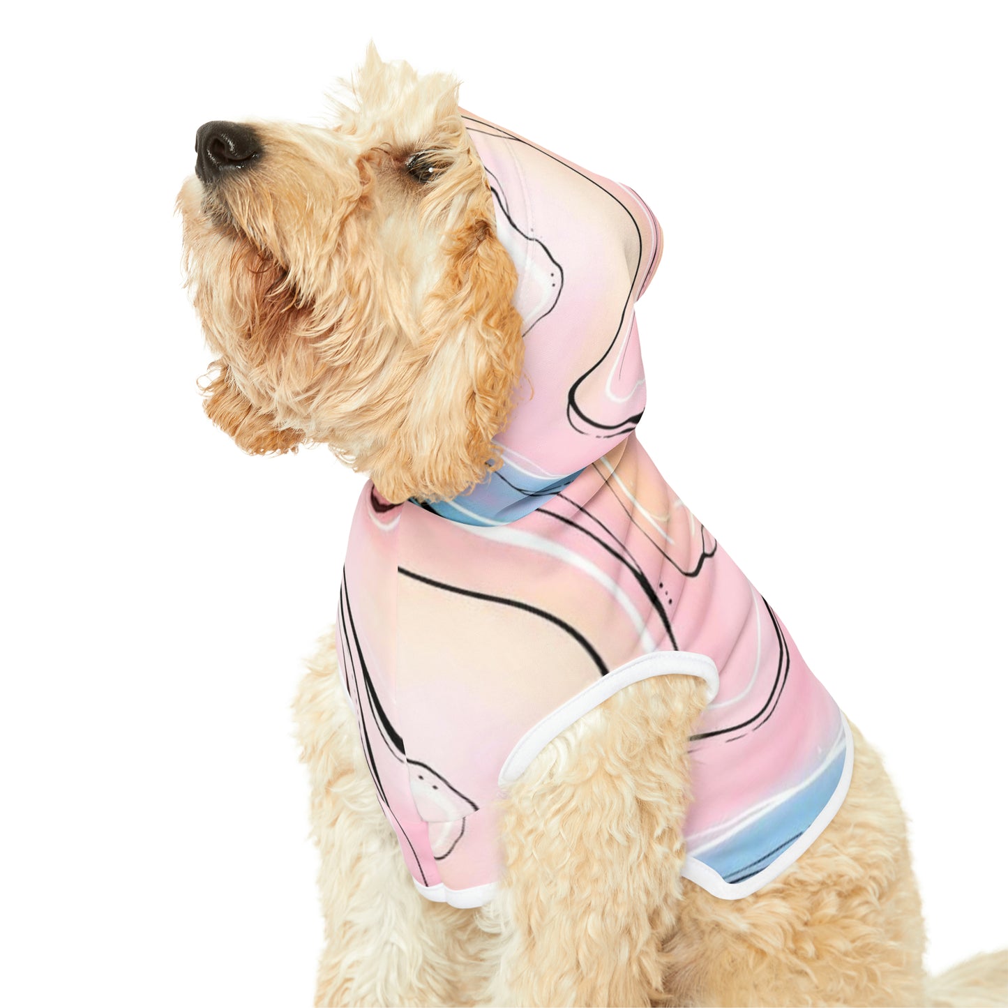 Cotton Candy Stone | Pet Hoodie