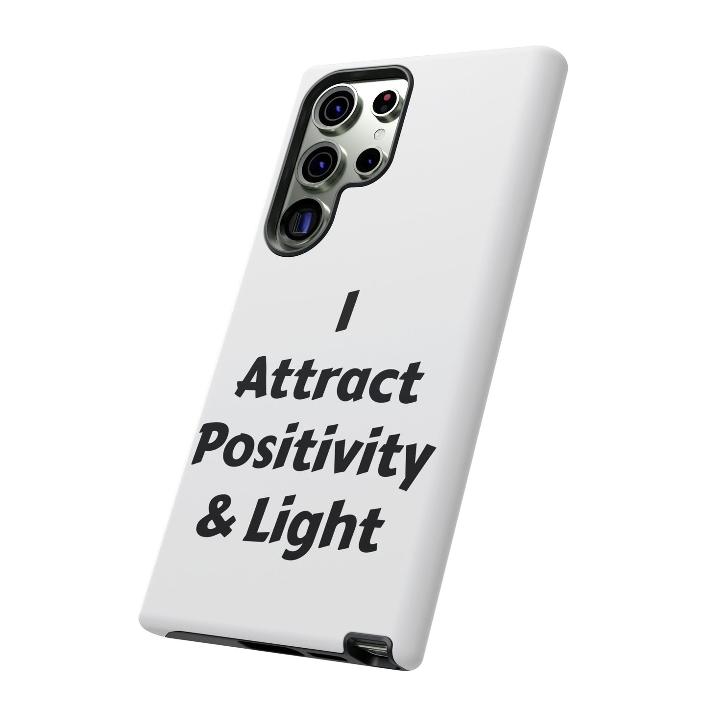 I Attract Positivity and Light | Tough Cases