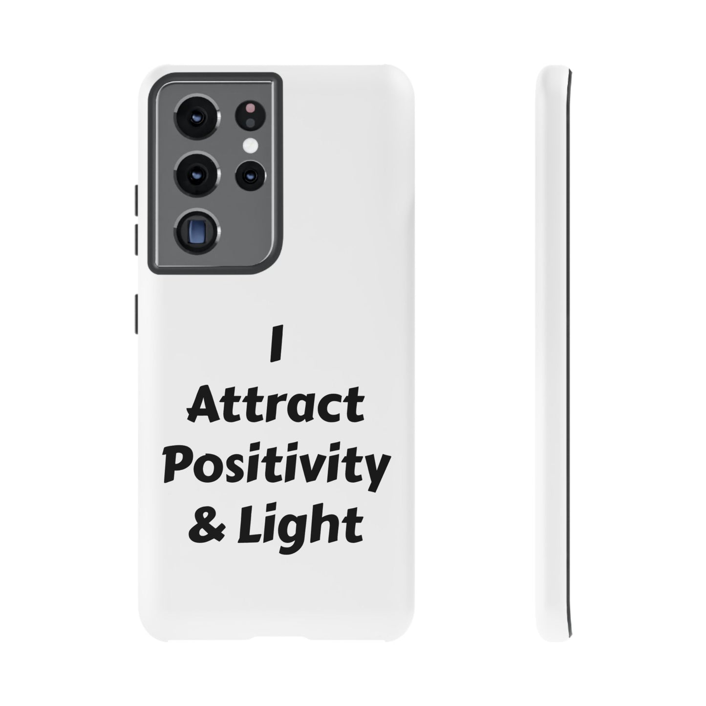 I Attract Positivity and Light | Tough Cases