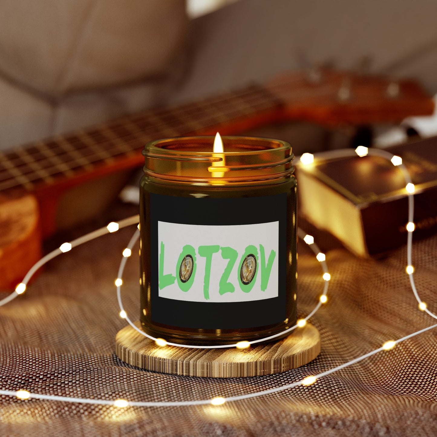 Coconut Apricot Scented Candle