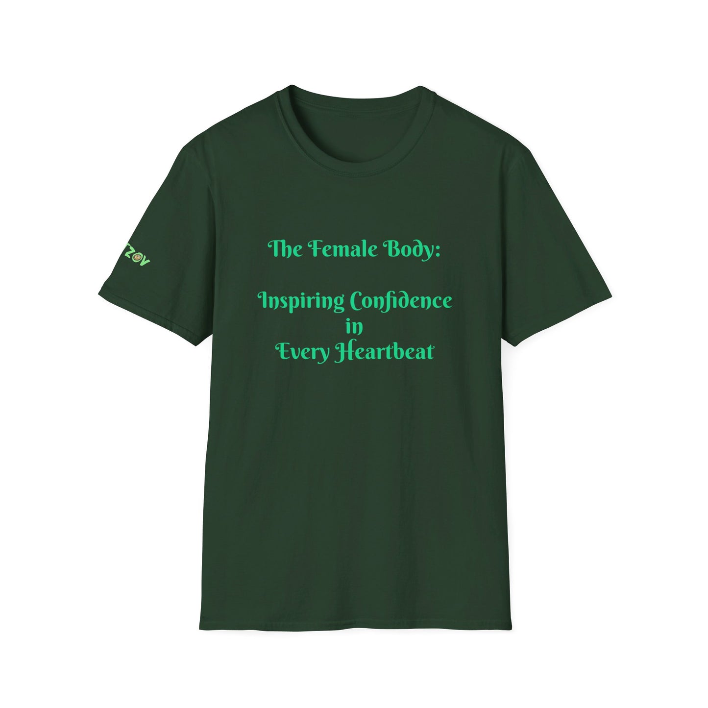 The Female Body: Inspiring Confidence in Every Heartbeat | T-Shirt