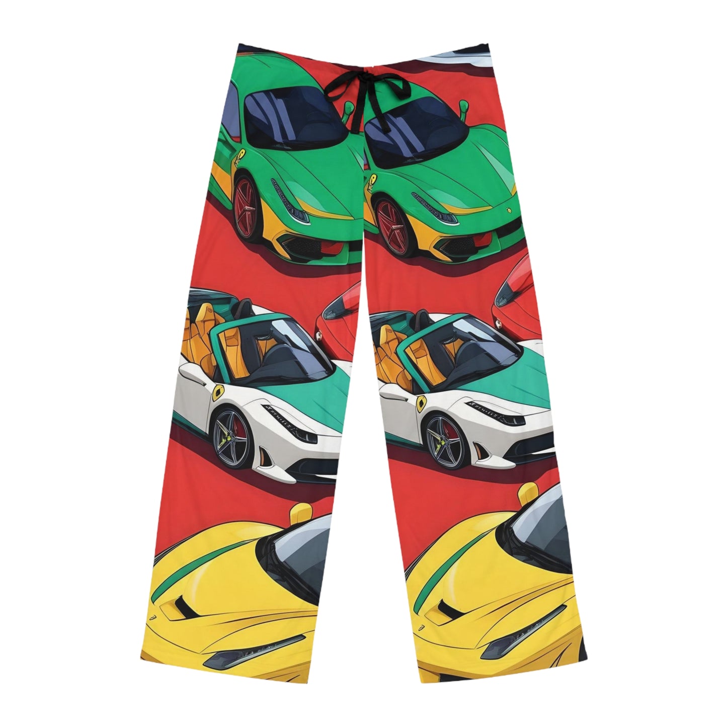 Ferrari's of Variety (Anime) in Yellow | Men's Pajama Pants