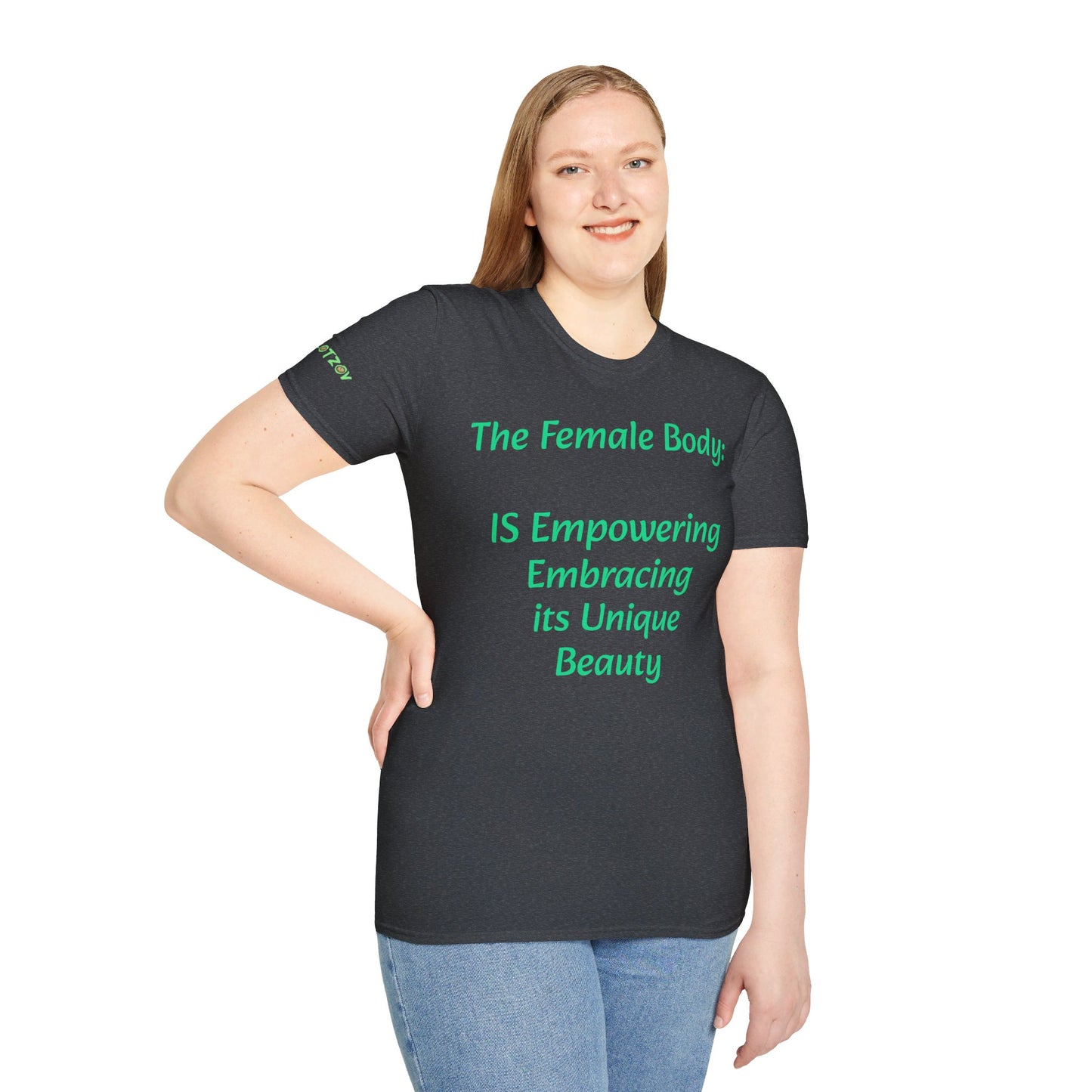 The Female Body: Empowering, Embracing its Unique Beauty | T-Shirt