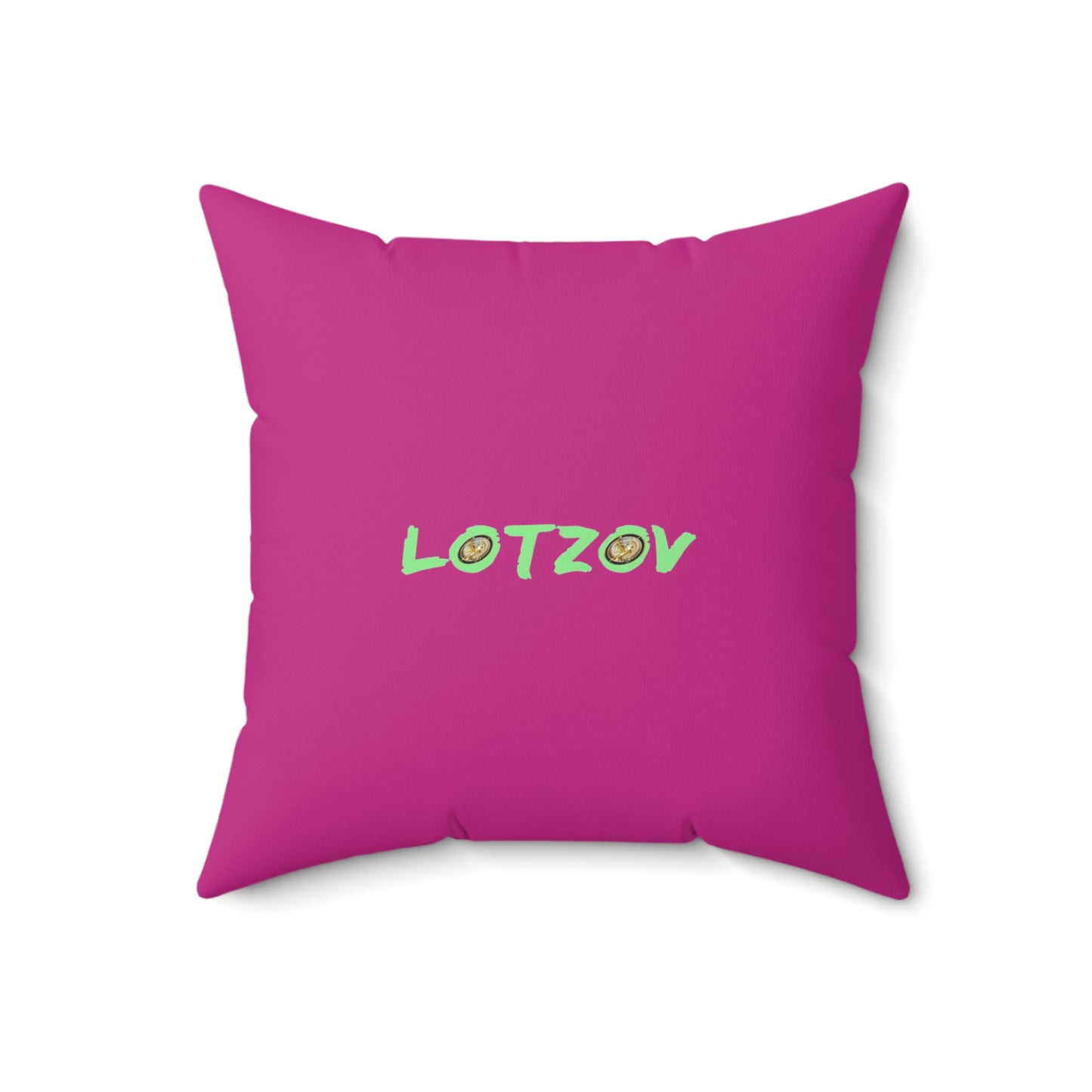 Purple Neon Easter in Pink | Pillow