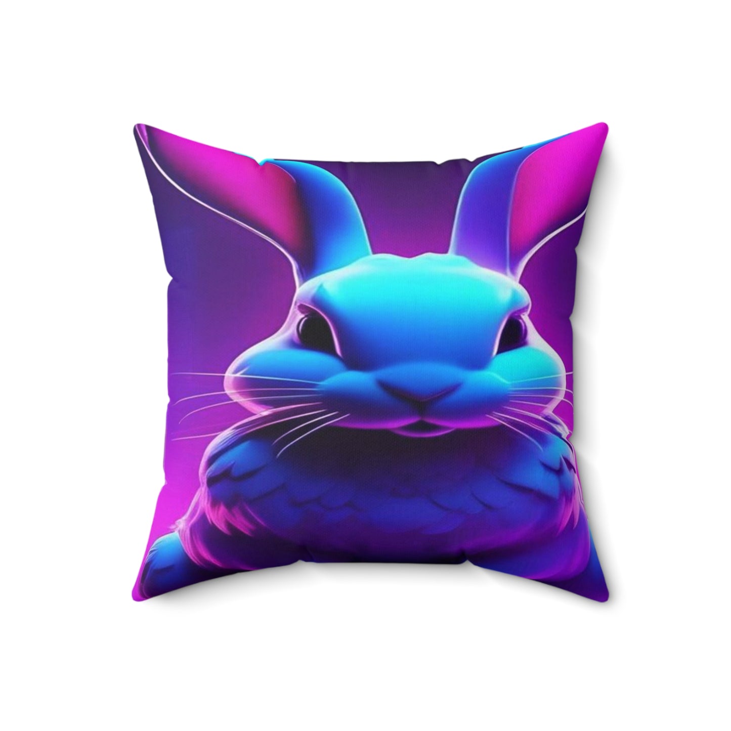 Purple Neon Easter Parade | Pillow