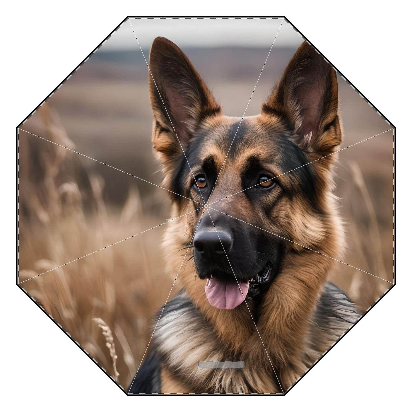 German Shepherd Serenity | Foldable Umbrella