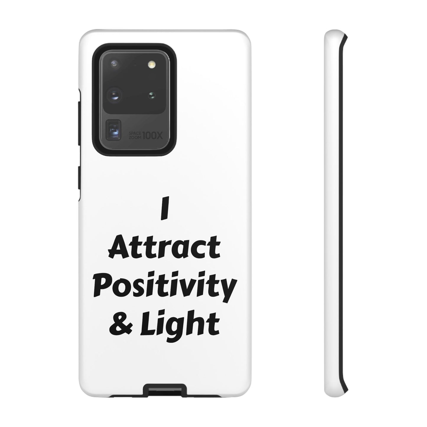 I Attract Positivity and Light | Tough Cases