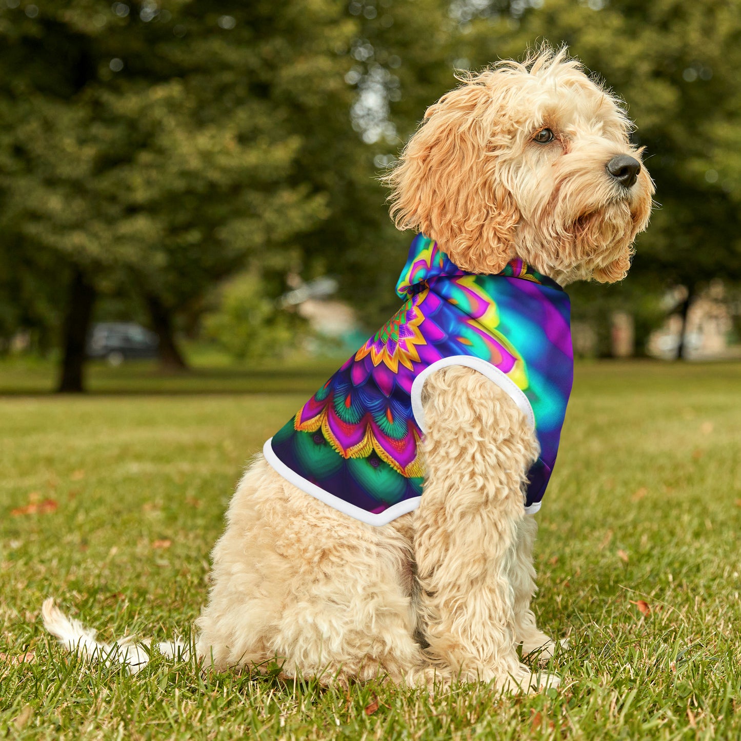 Rainbow Spiral | Pet Hoodie