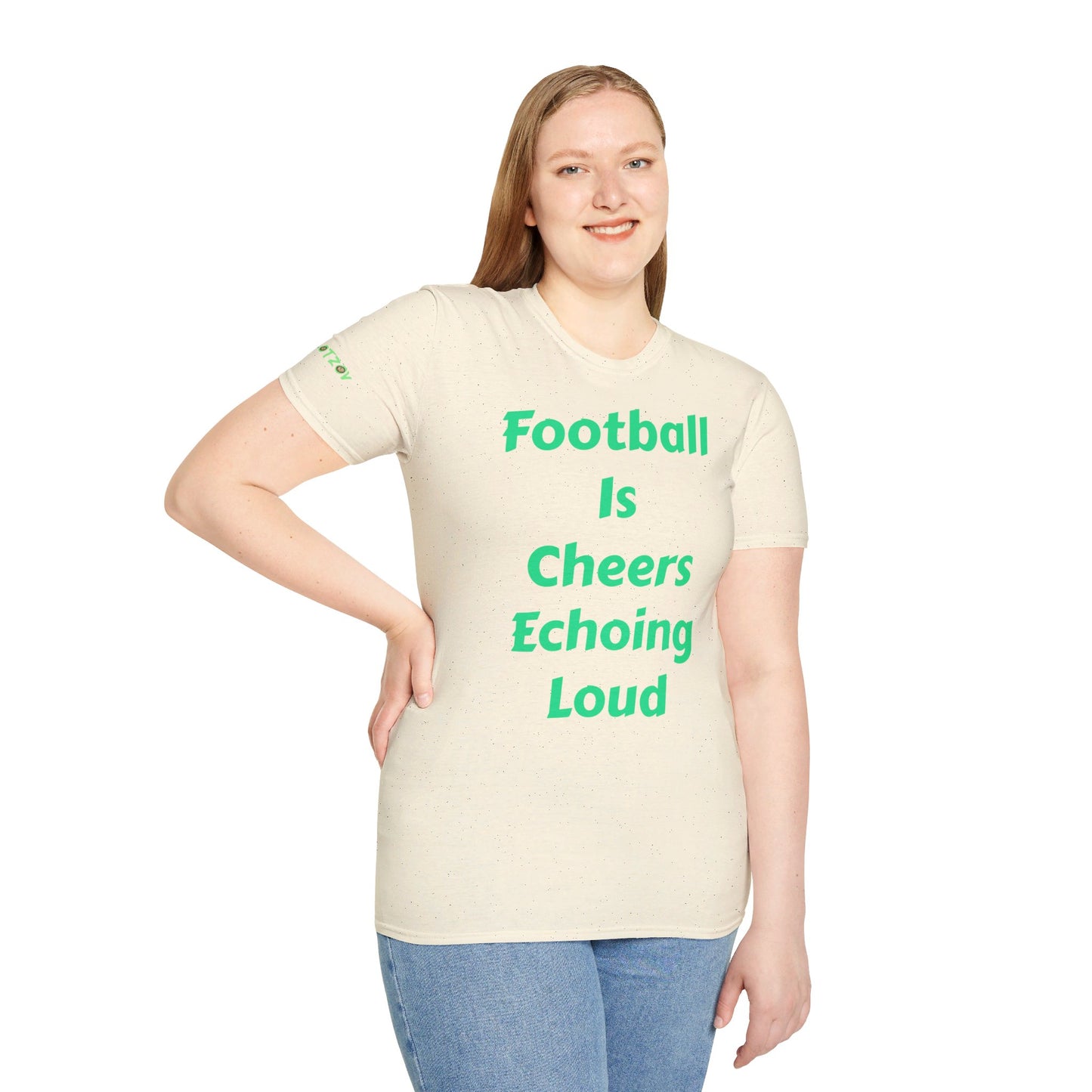 Football is cheers echoing loud | Men's T-Shirt