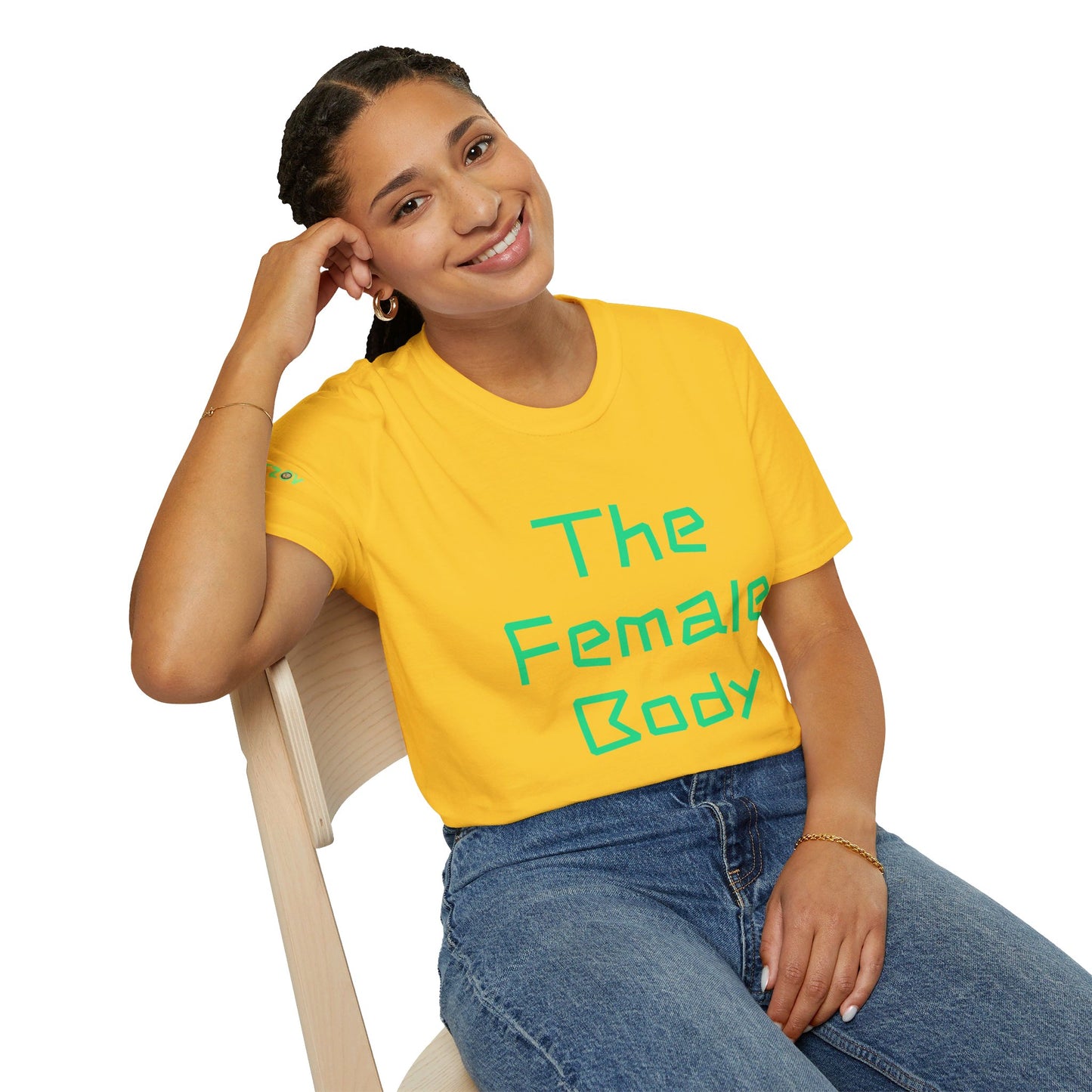 The Female Body: A Canvas of Strength and Self-Love | T-Shirt (both sides)