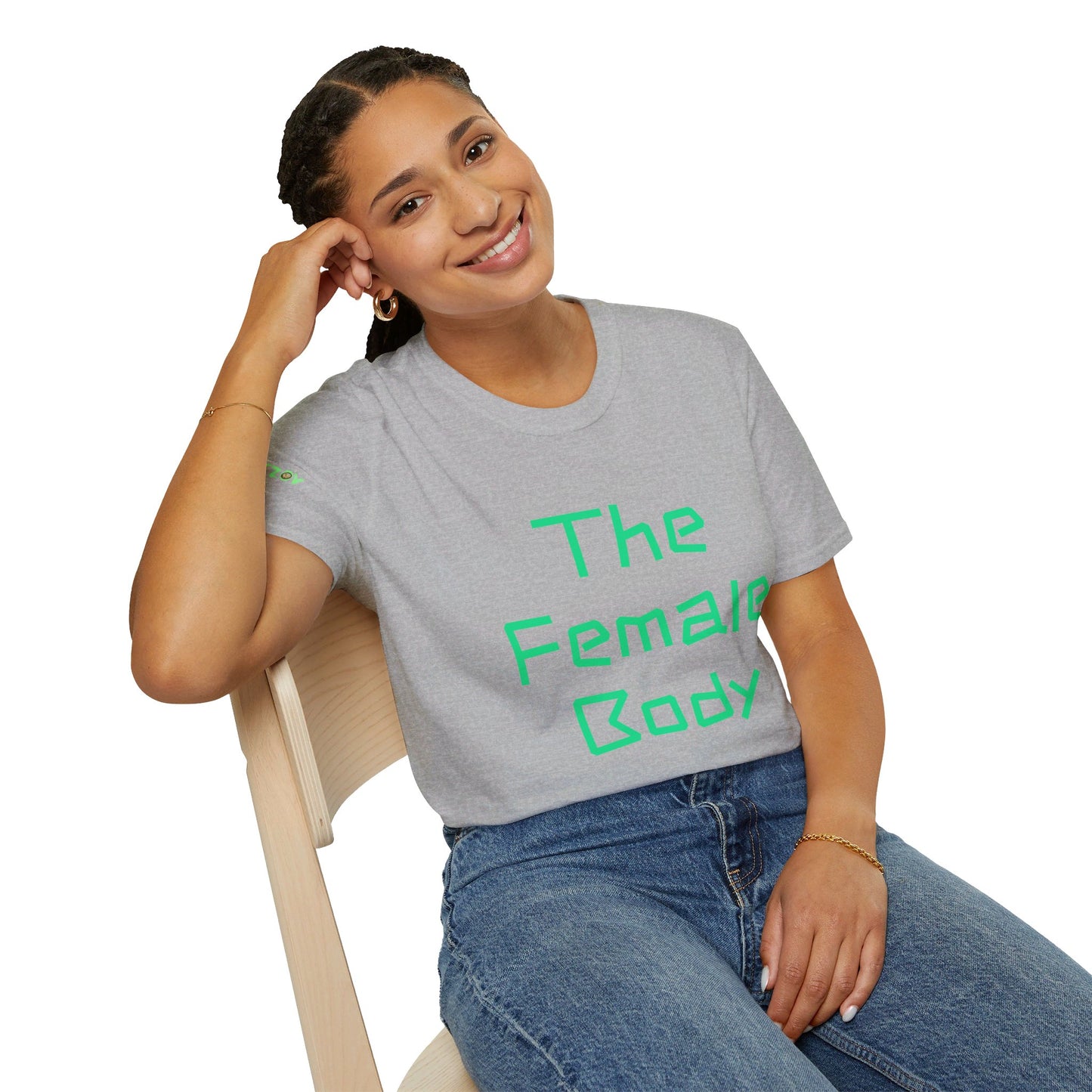 The Female Body: A Canvas of Strength and Self-Love | T-Shirt (both sides)