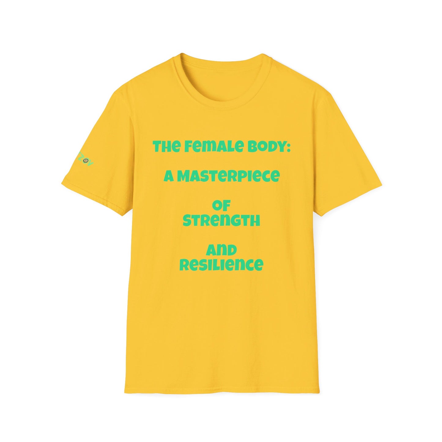 The Female Body: A Masterpiece of Strength and Resilience | T-Shirt