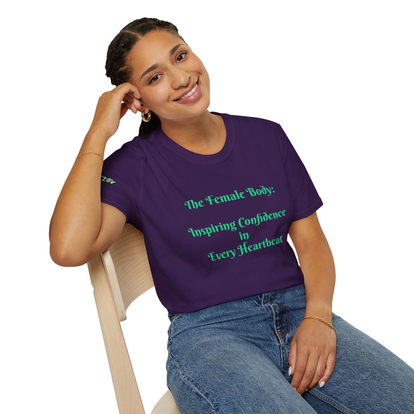 The Female Body: Inspiring Confidence in Every Heartbeat | T-Shirt