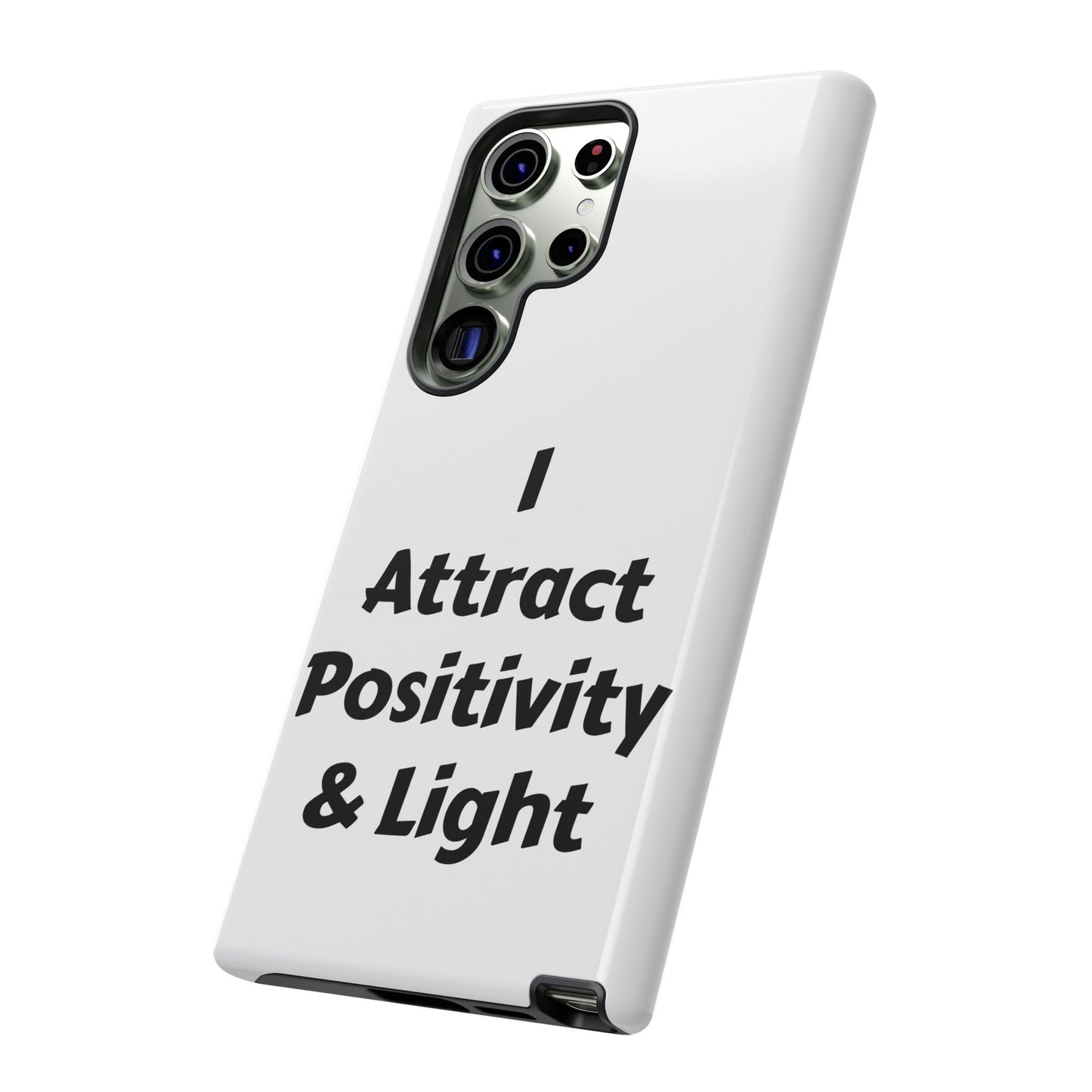 I Attract Positivity and Light | Tough Cases