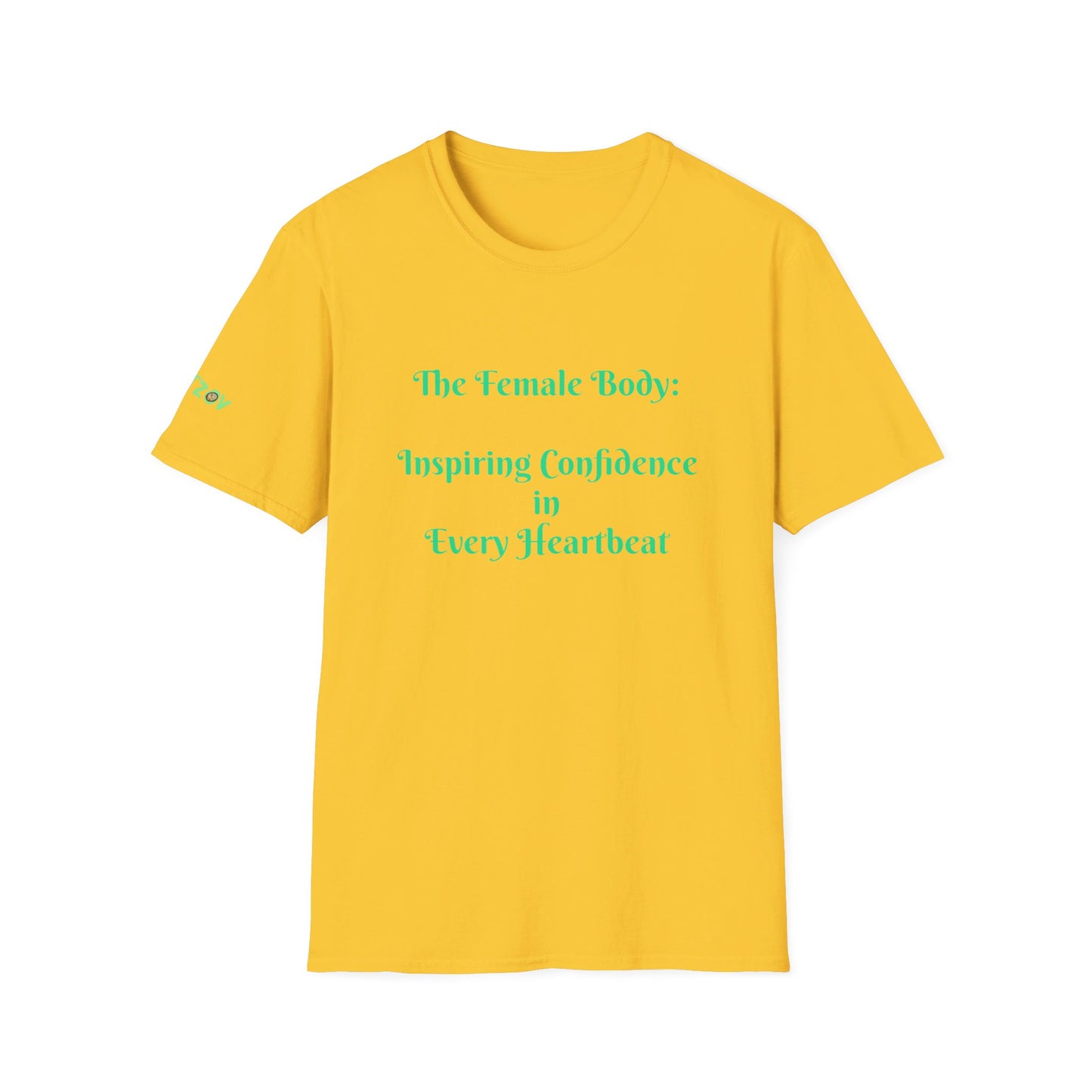 The Female Body: Inspiring Confidence in Every Heartbeat | T-Shirt