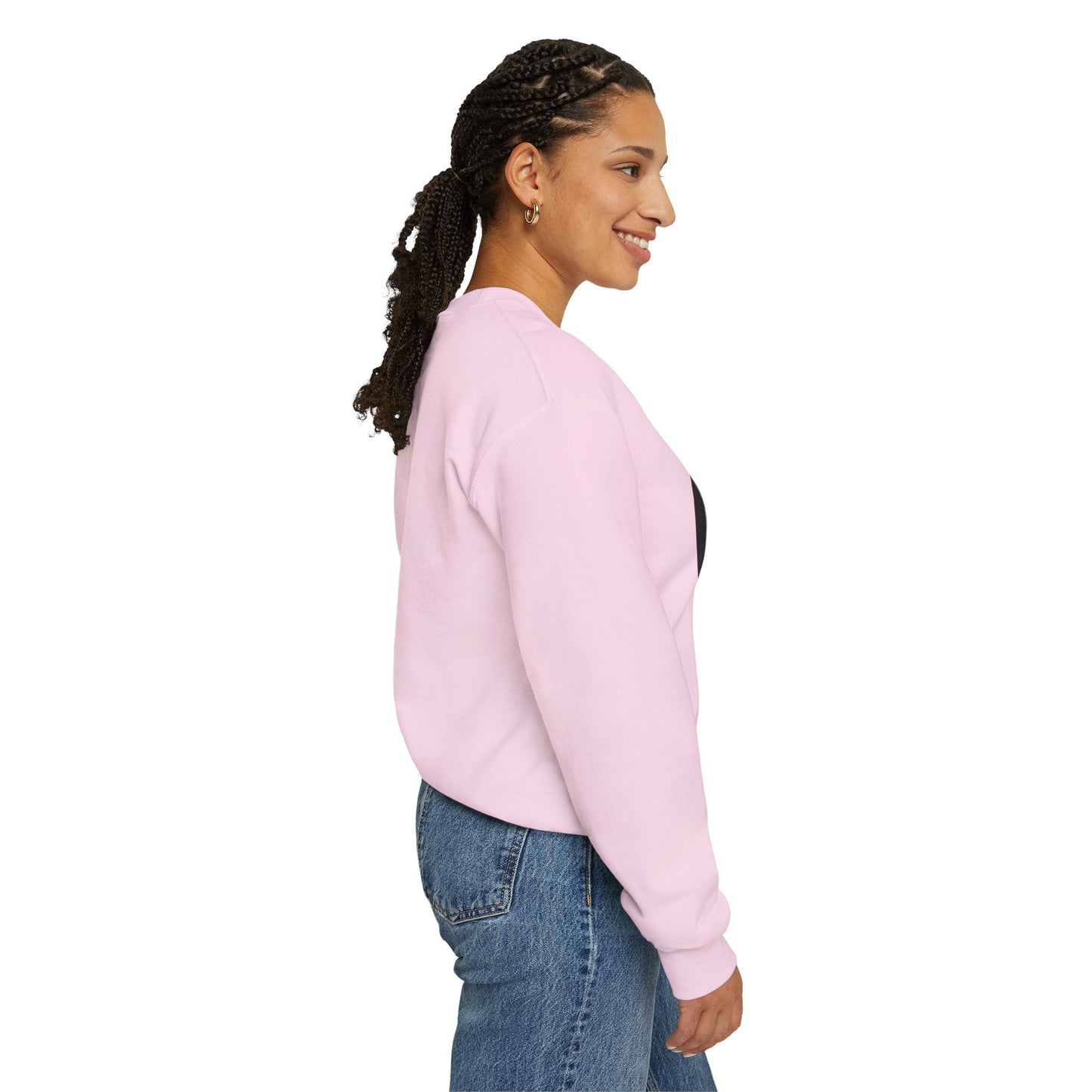 If U Don't Deal With It, It Will Deal With U | Unisex Sweatshirt with (LOTZOV) Logo left sleeve.