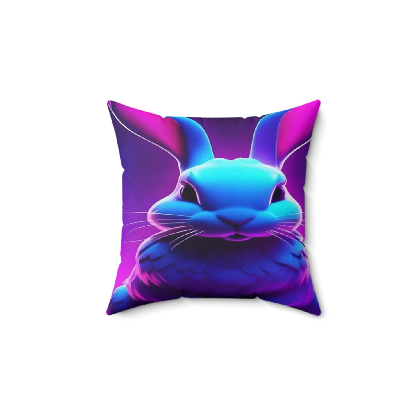 Purple Neon Easter Parade | Pillow