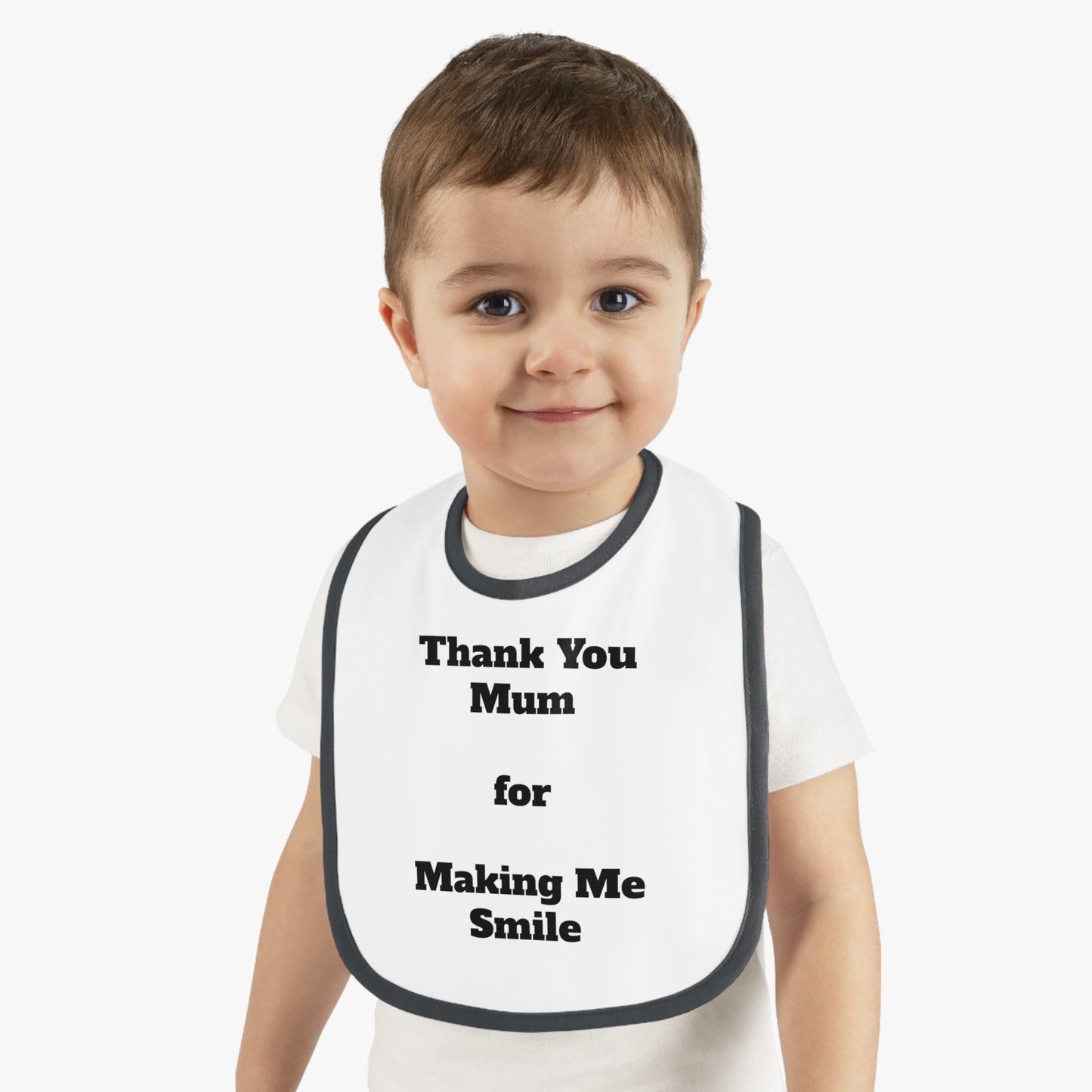 Thank you Mum, for making me Smile | Jersey Bib