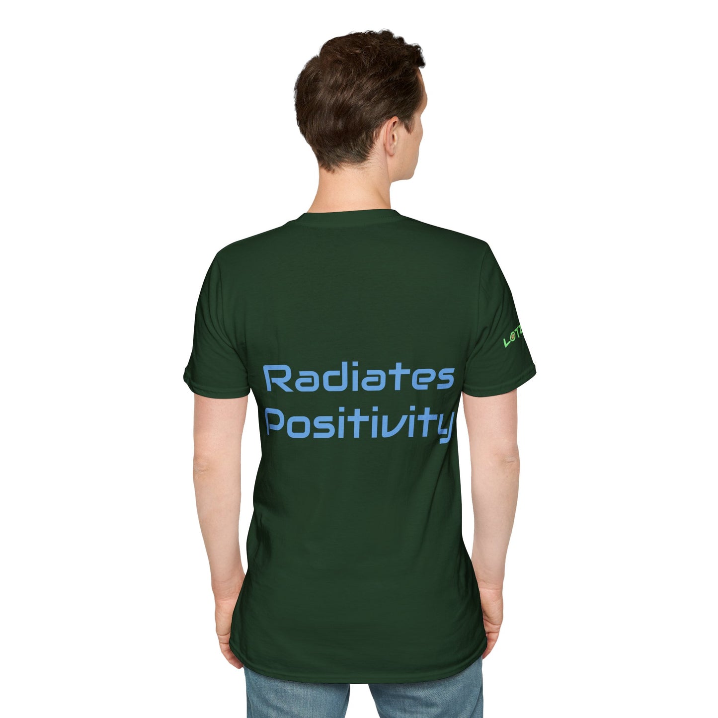 I am a Man who Radiates Positivity | Men's T-Shirt