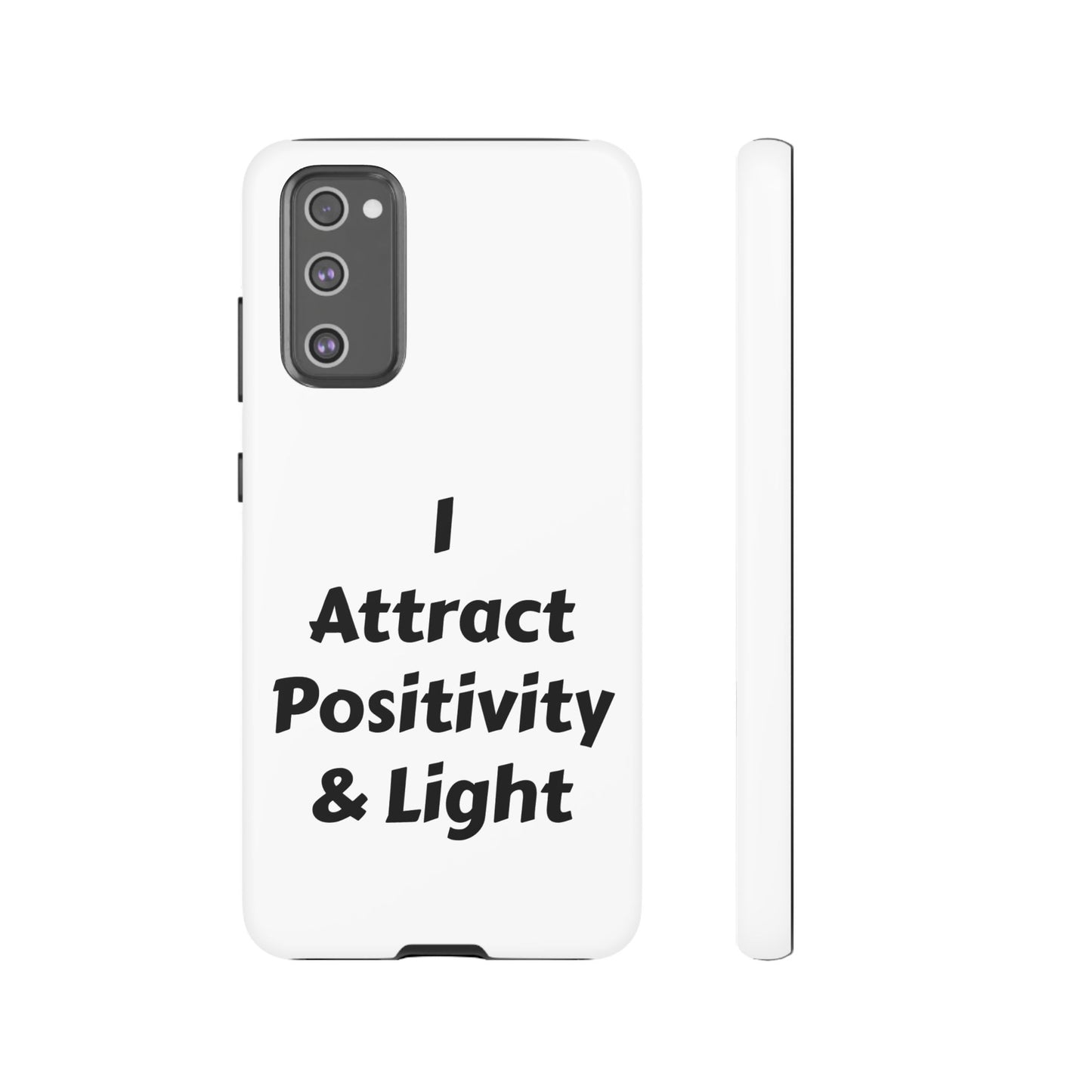 I Attract Positivity and Light | Tough Cases