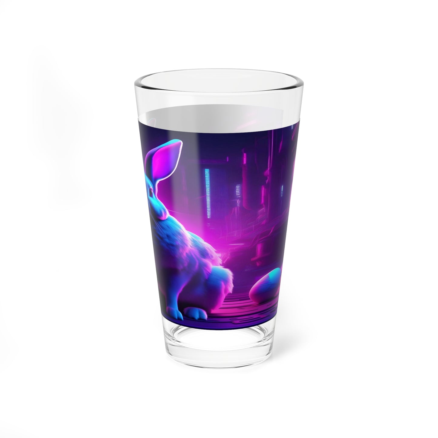 Purple Neon Easter Parade | Glass