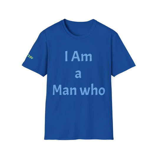 I am a Man who Leads with Kindness | Men's T-Shirt