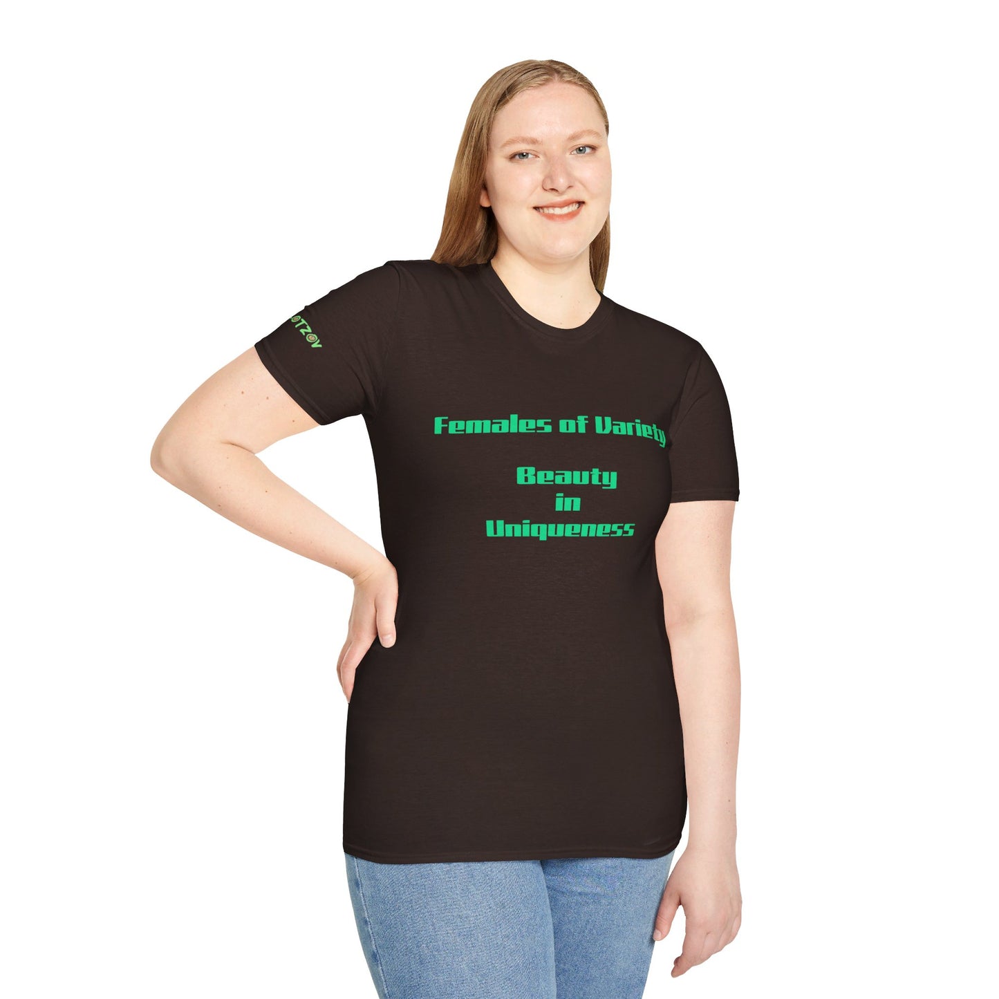 Females of Variety: Beauty in Uniqueness | T-Shirt