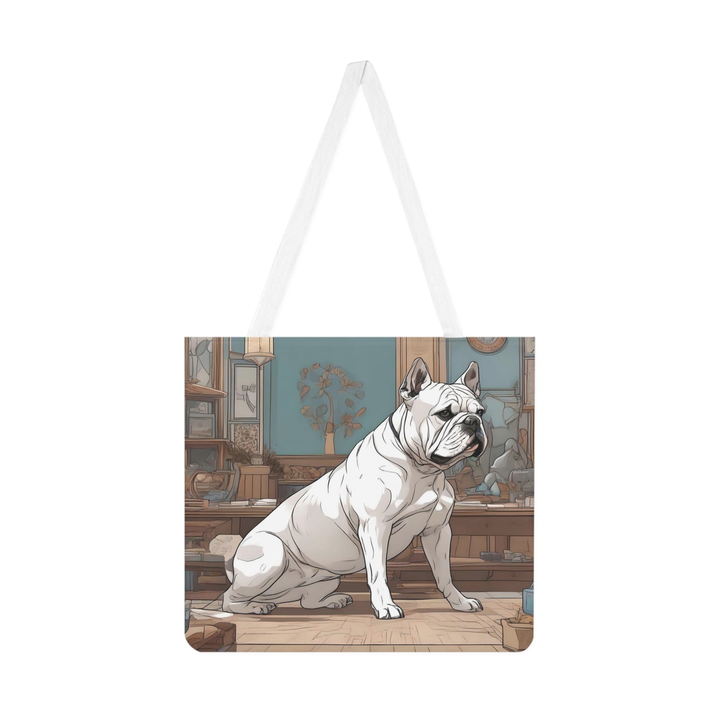 Snowball Cinematic Bull Dog | Tote Bag