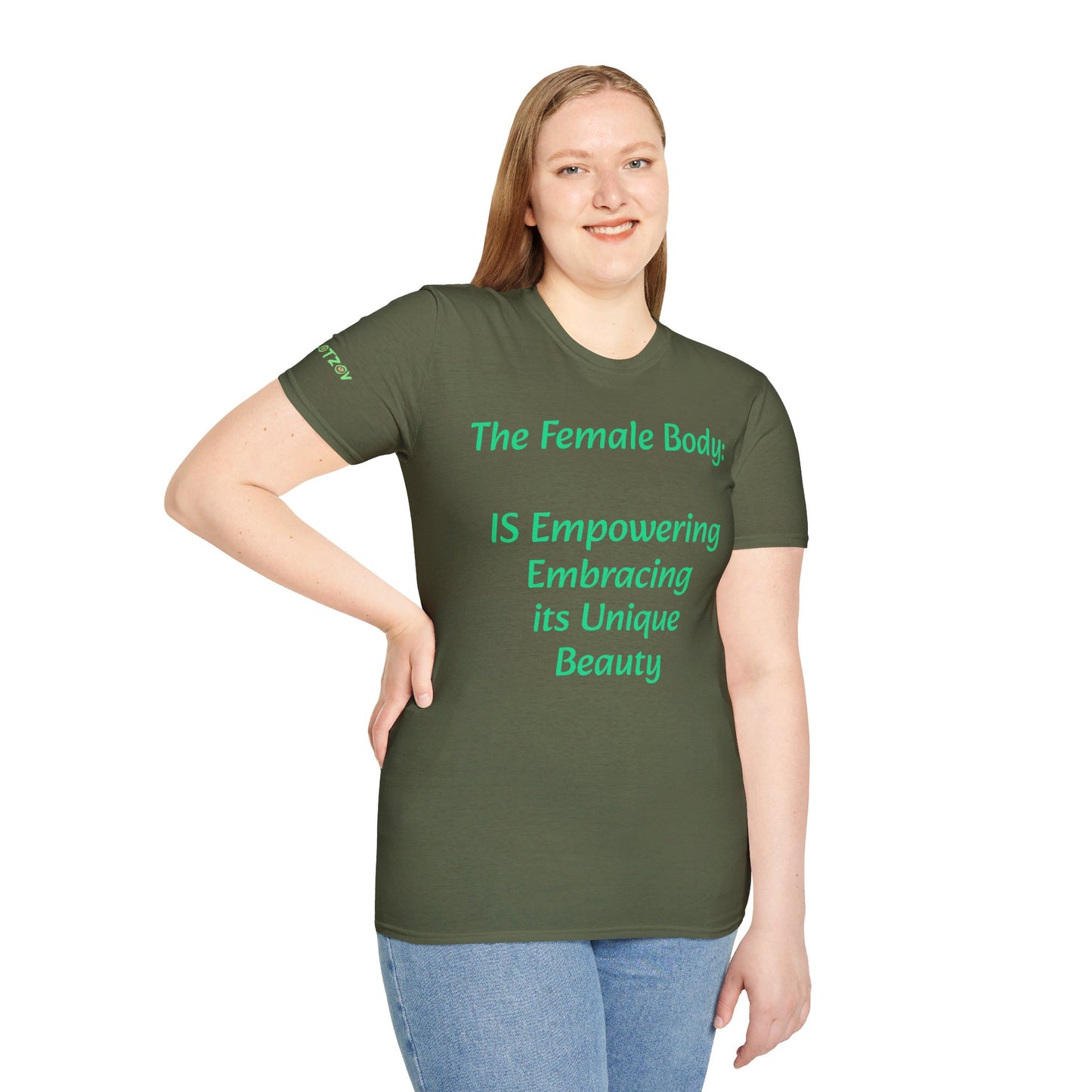 The Female Body: Empowering, Embracing its Unique Beauty | T-Shirt