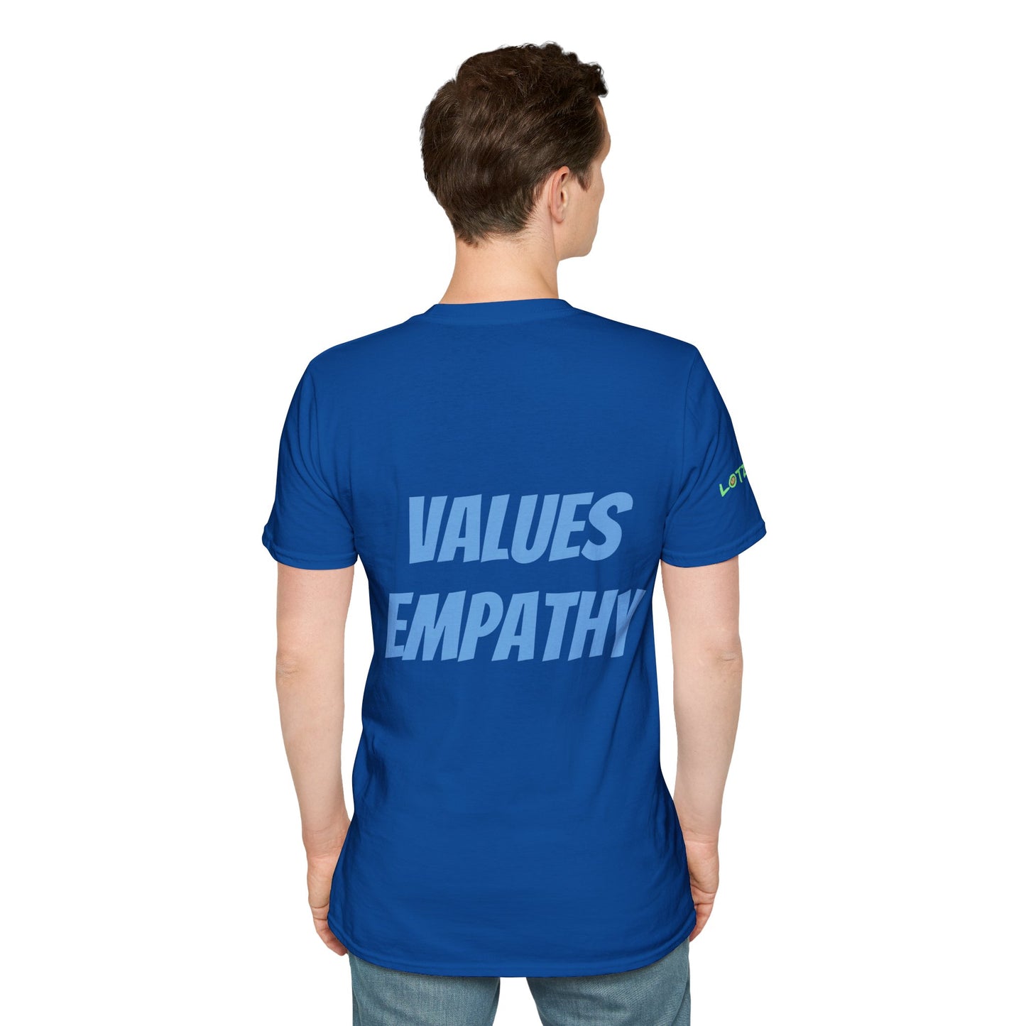 I am a Man who Values Empathy | Men's T-Shirt