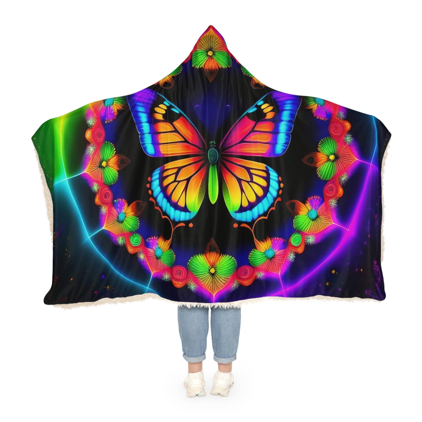 Shine Bright Like A Butterfly | Snuggle Blanket