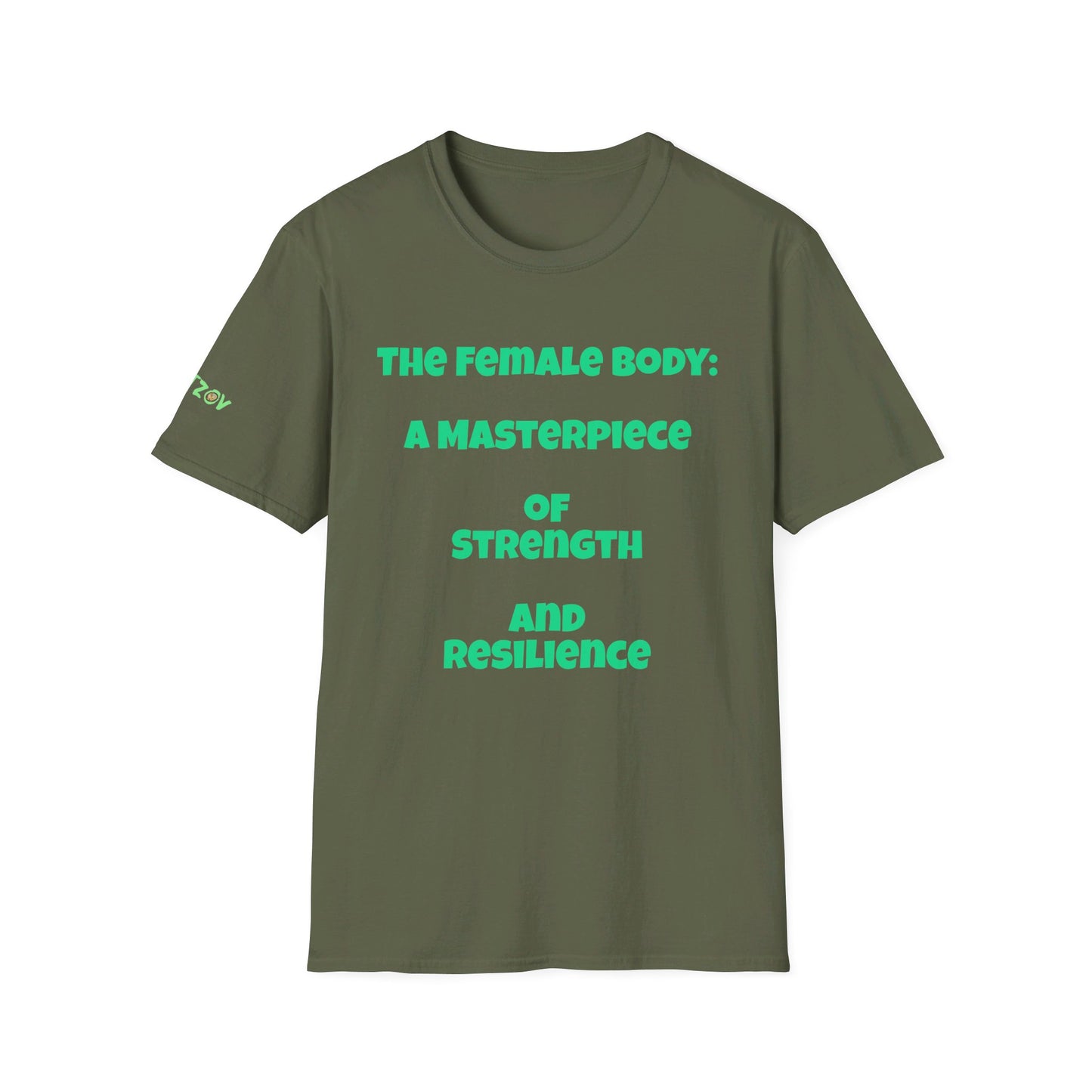 The Female Body: A Masterpiece of Strength and Resilience | T-Shirt