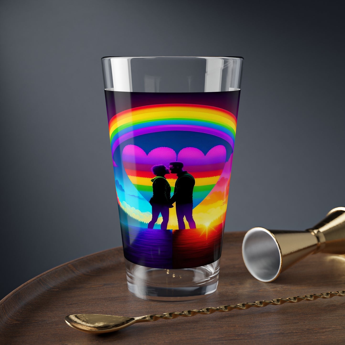 Rainbow Love | Glass