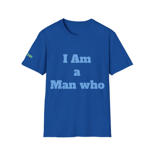 I am a Man who Embraces His Flaws | Men's T-Shirt