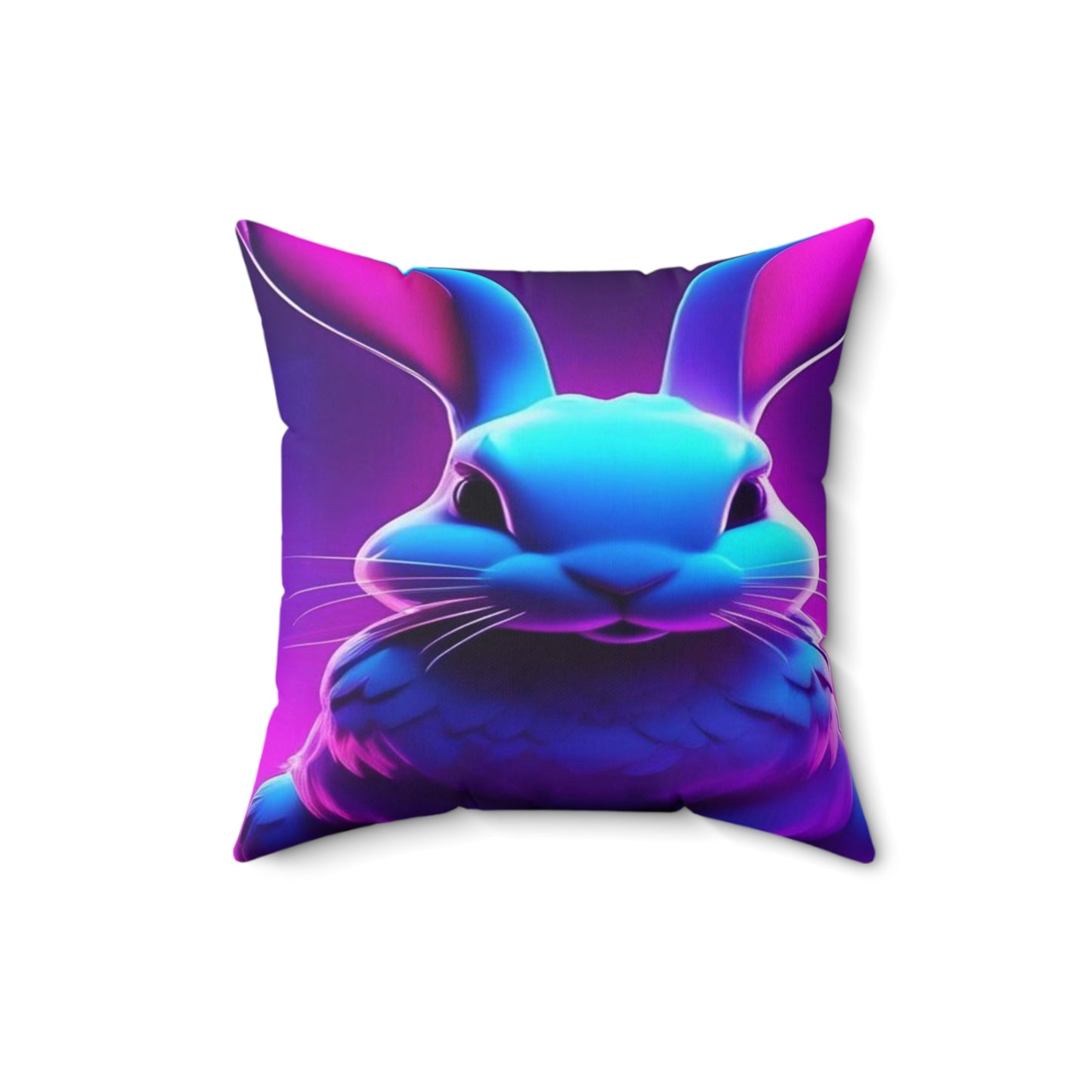 Purple Neon Easter Parade | Pillow