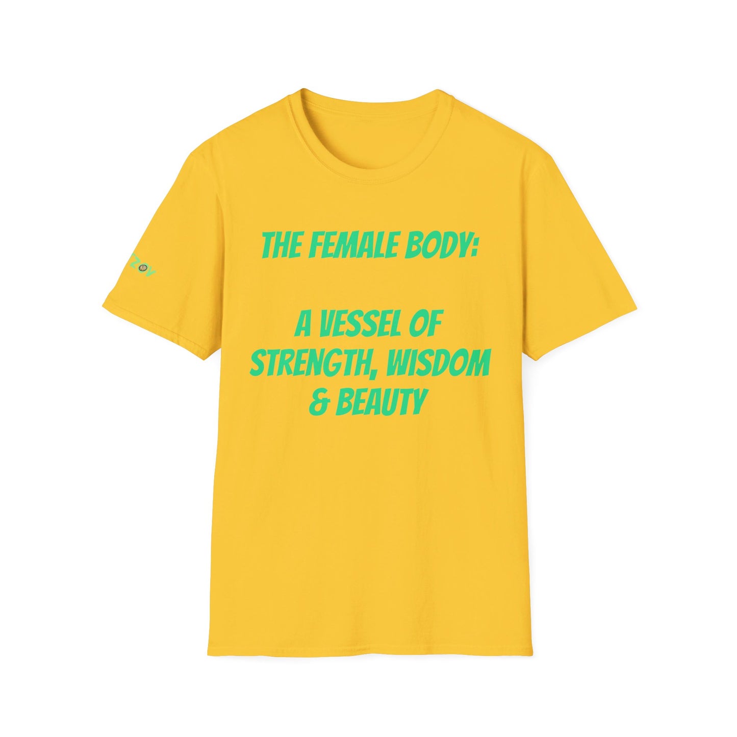 The Female Body: A Vessel of Strength, Wisdom, and Beauty | T-Shirt