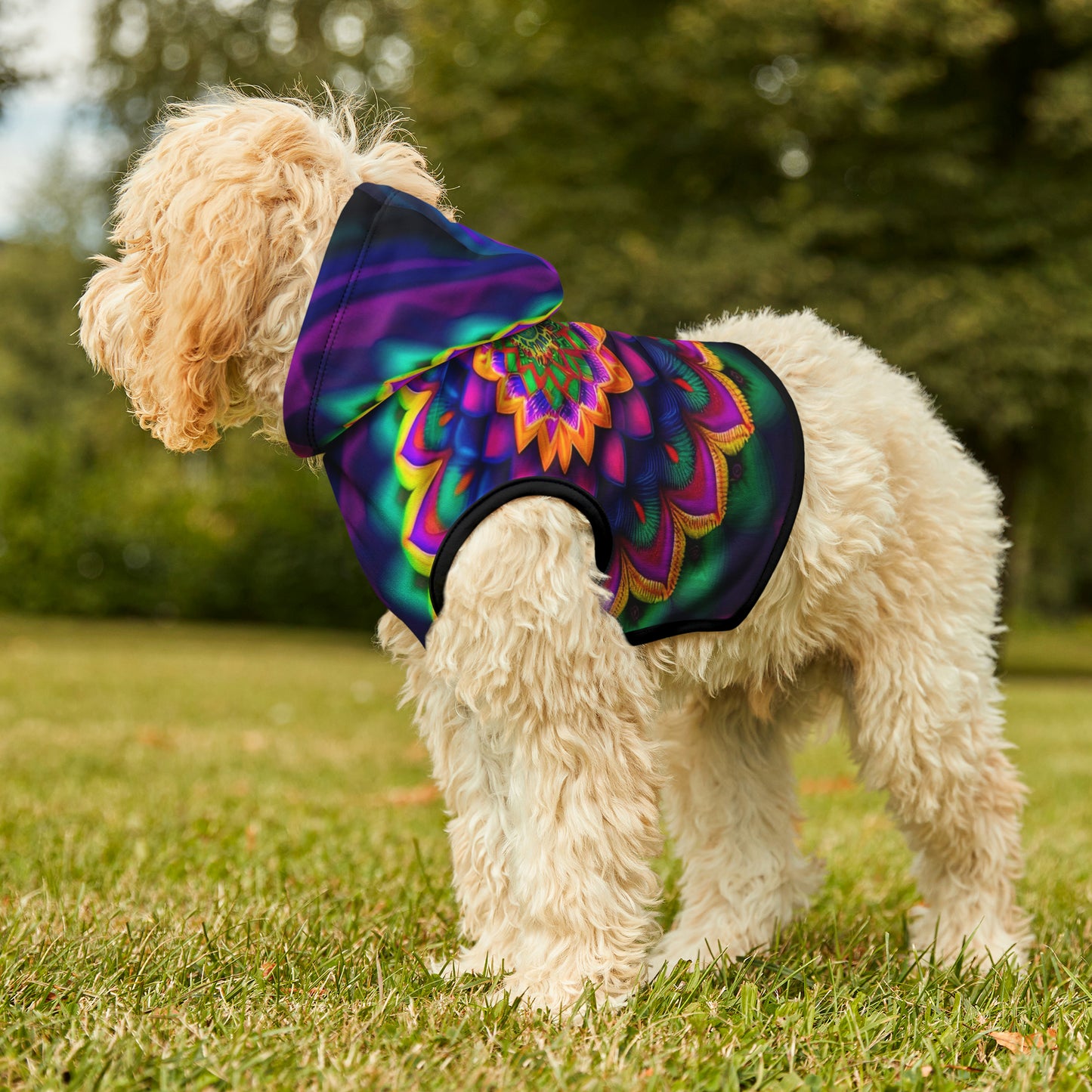 Rainbow Spiral | Pet Hoodie